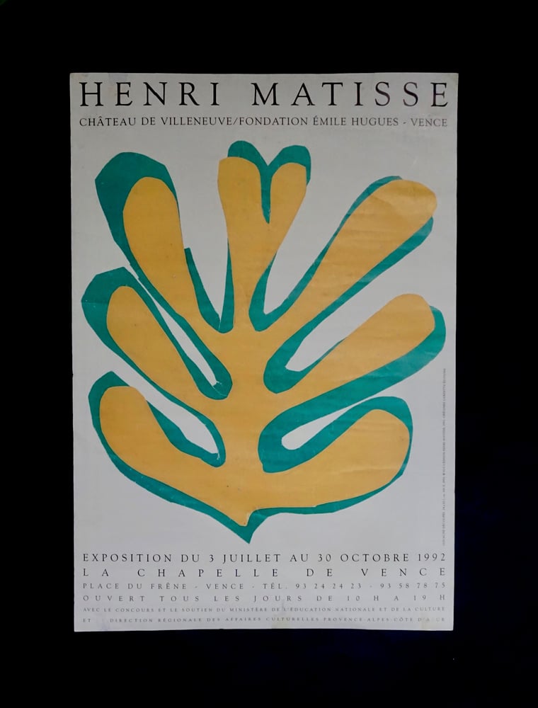 Image of henri matisse / leaf / 23/111