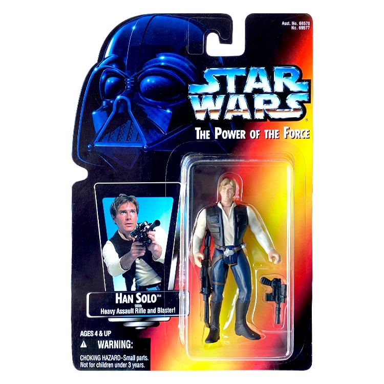 Star Wars 'The Power Of The Force' Han Solo 3.75" Action Figure