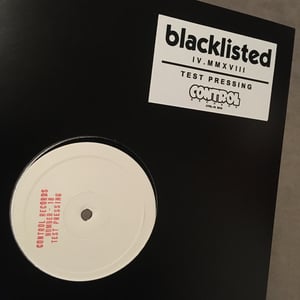 Image of BLACKLISTED testpressing 12" EP
