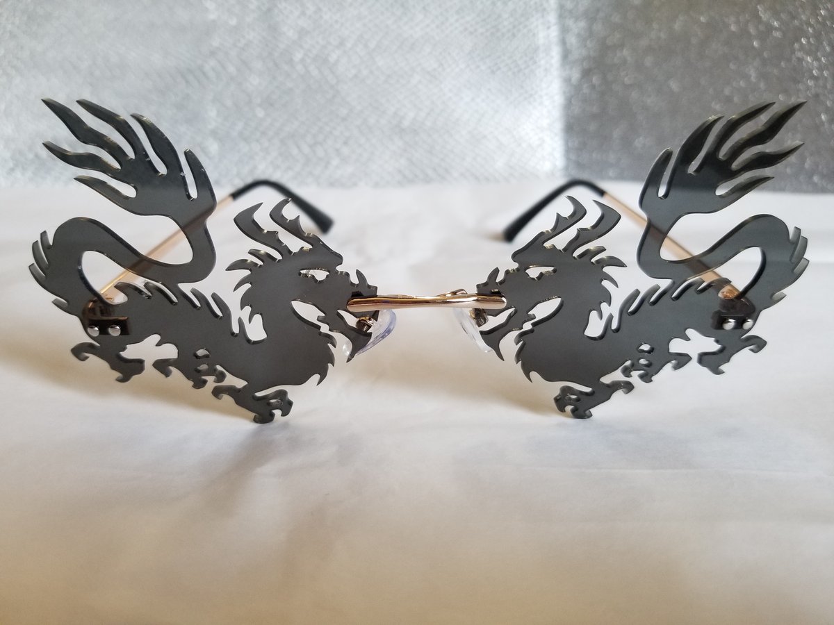 Black Dungeon Dragon sunglasses 🐉