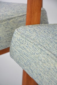 Image 5 of Fauteuils "BZ petit" bouclette bleu & blanche