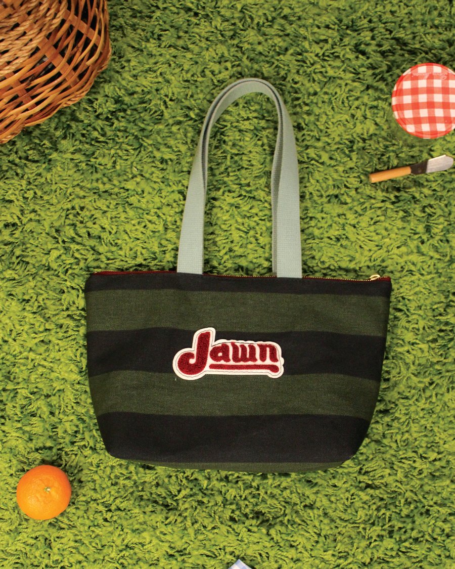 Image of PHILLIES JAWN Striped Short Tote