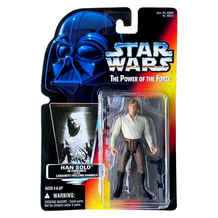 Star Wars 'The Power Of The Force' Han Solo in Carbonite 3.75" Action Figure