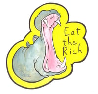 Eat the Rich Sticker