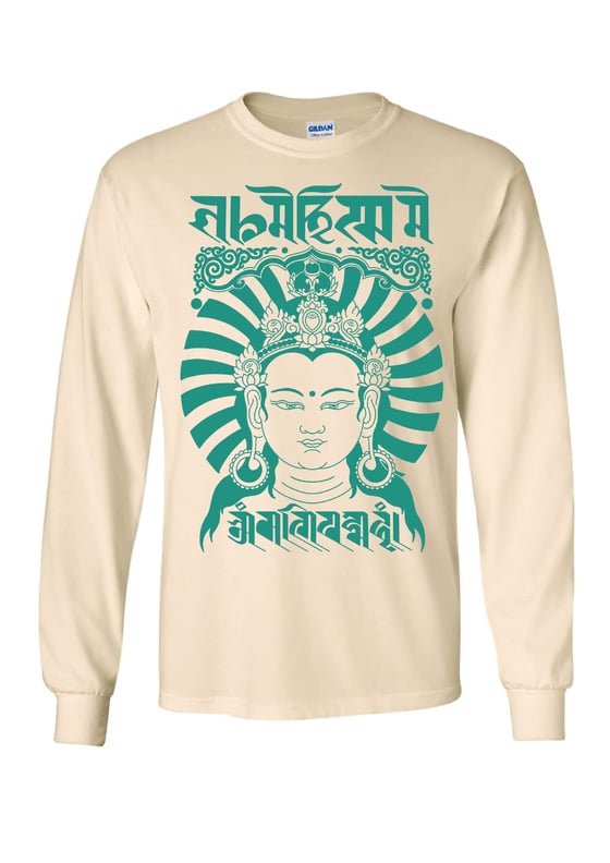 Image of Long sleeve Manjushri - GREEN