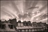 "MONTMARTRE ROOFTOPS" PARIS-2001