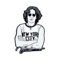 John Lennon - John Lennon NYC Enamel Pin
