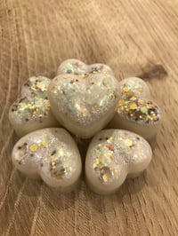 Image 1 of 6 heart/star melts