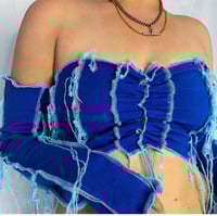 Image 1 of "Party Girl Blue" Top
