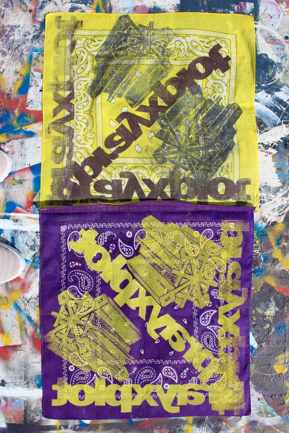 getting up double bandanna