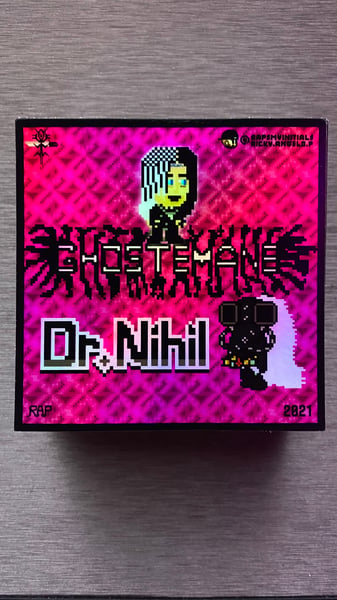 Image of Ghostemane / Dr Nihil Ltd Ed. Pink Holo Sticker (2021 version)