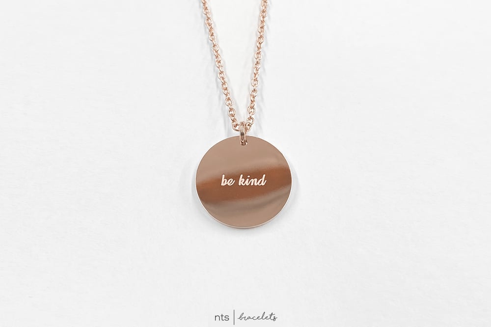 Image of PINKY PROMISE NECKLACE (Rose Gold)