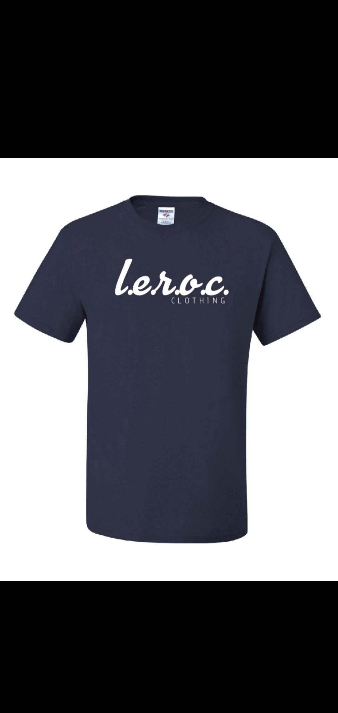 Image of Leroc Clothing Tee Shirt Nvy