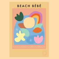 Image 2 of Beach Bebe A3 Print