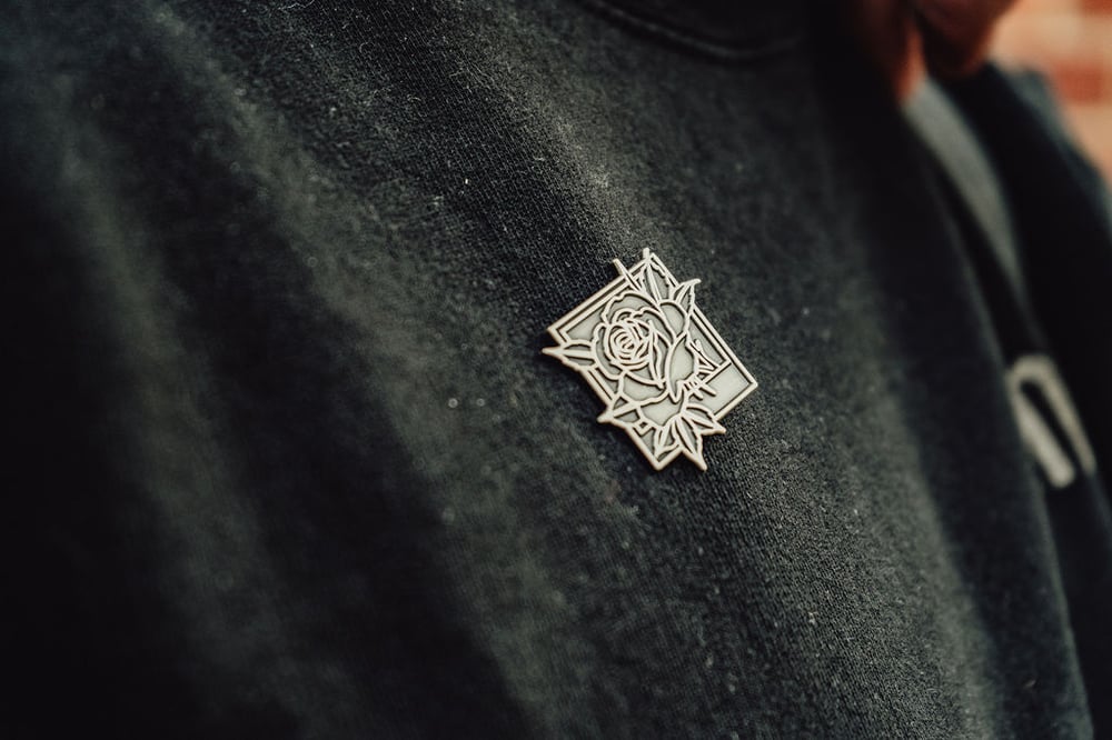 Image of Brass Rose Pin