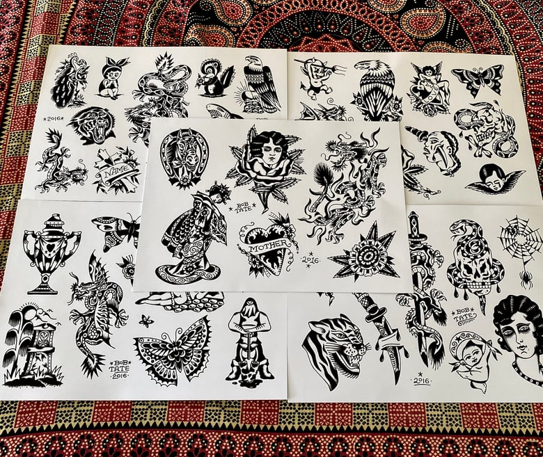 Image of BLACK PRINT SET