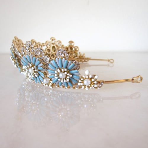 Image of Something Blue tiara 