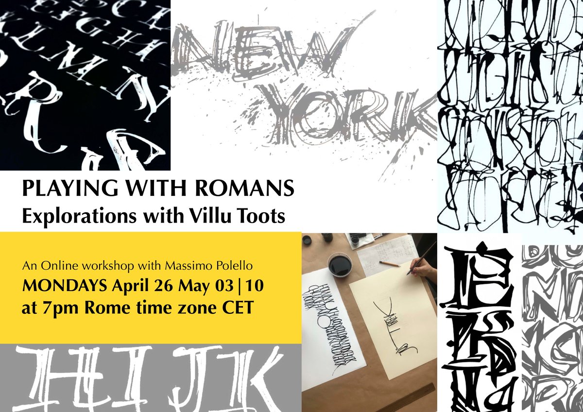 PLAYING WITH ROMANS, Explorations with Villu Toots: VIDEOS RECORDED AVAILABLE 