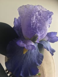 Image 2 of Violet orchid headpiece 