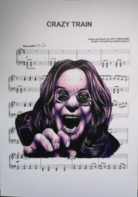 Image 2 of Ozzy Osbourne Portrait Print