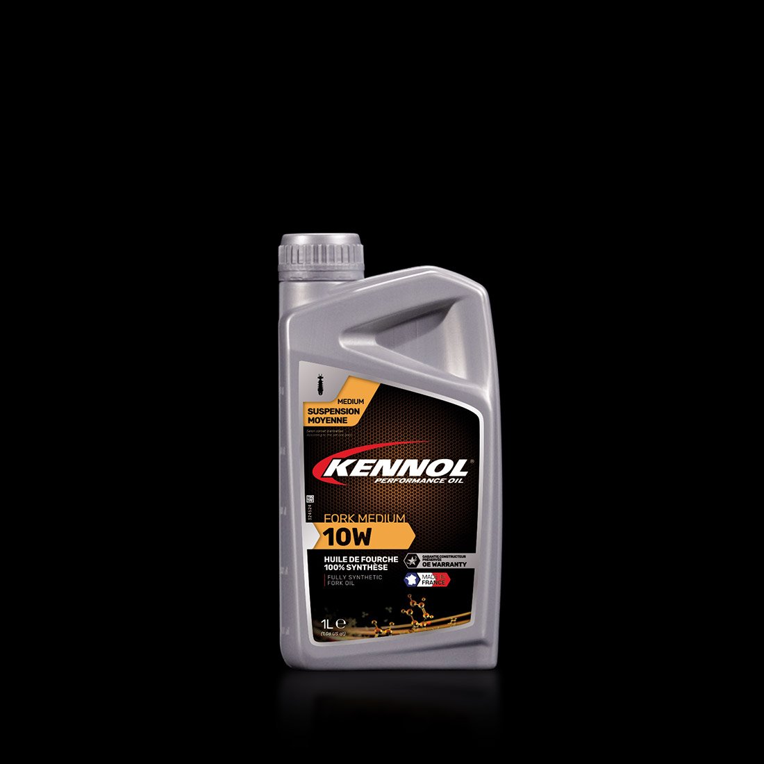 FORK MEDIUM 10W HUILE DE FOURCHE 100% SYNTHÈSE 1L