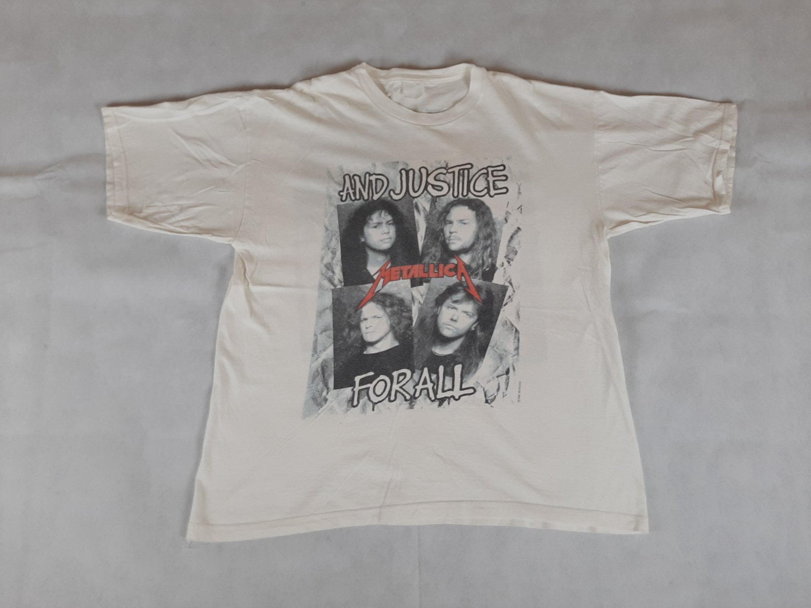 metallica 1988 shirt