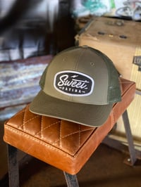 Image 2 of Green Bolt Patch Hat