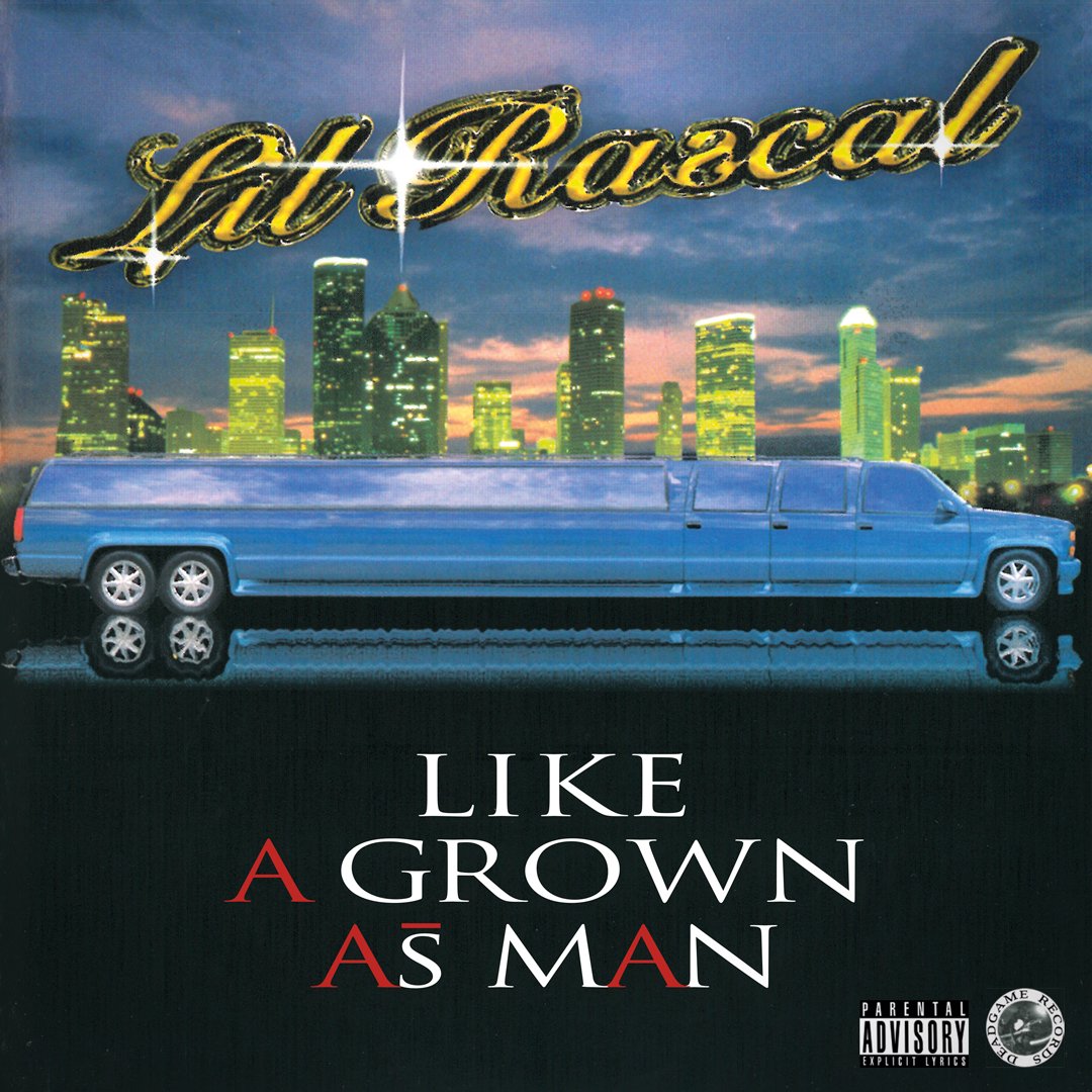 Lil' Rascal - Like A Grown As Man (CD) | NorthCyde Vinyl