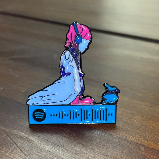 Image of Happy Accidents anniversary pin