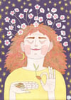 Almonds in Bloom • print