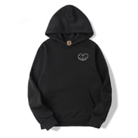  Hoodie Outline BLACK