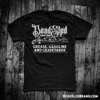 Image 1 of Dead Sled Speed Shop 2-Sided Unisex Tee