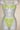 Neon Lime mesh Butterfly set