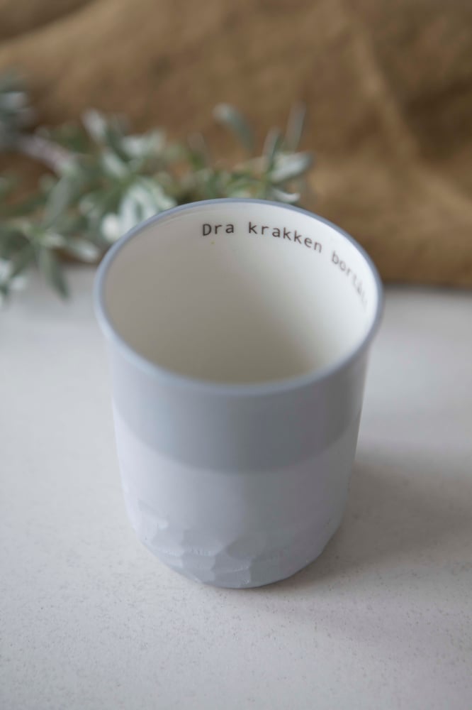 Image of Prøysen kopp grå