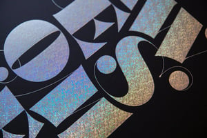 Image of Awesome Poster Holographic Foil