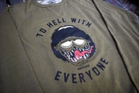 Image 2 of To Hell With Everyone Crewneck Sweatshirt