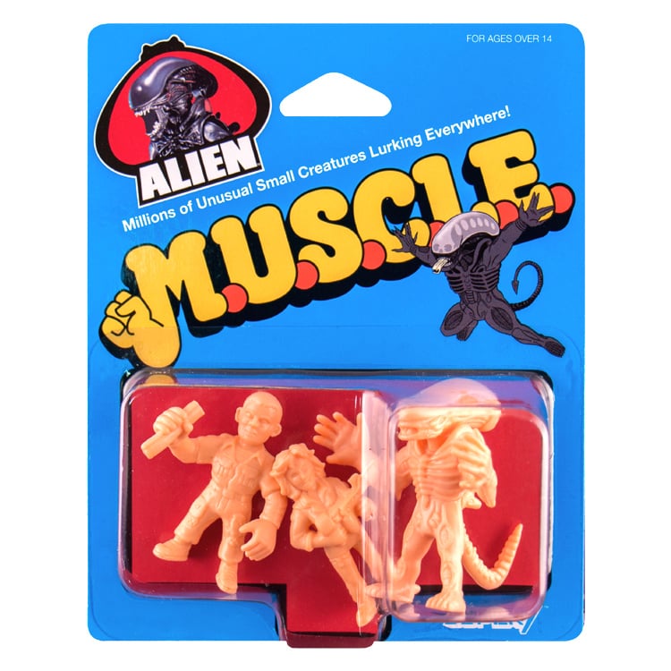 Alien M.U.S.C.L.E. (Alien, Ripley, Ash)