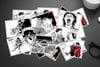 Akira Anime Supreme Sticker Pack, Limited Edition (8 pcs inside)