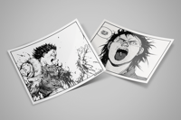 Image 3 of Akira Anime Supreme Sticker Pack, Limited Edition (8 pcs inside)
