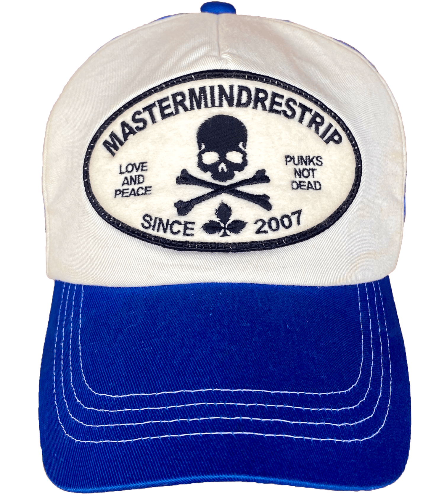 '11 Mastermind Japan x Drestrip Patch Trucker.