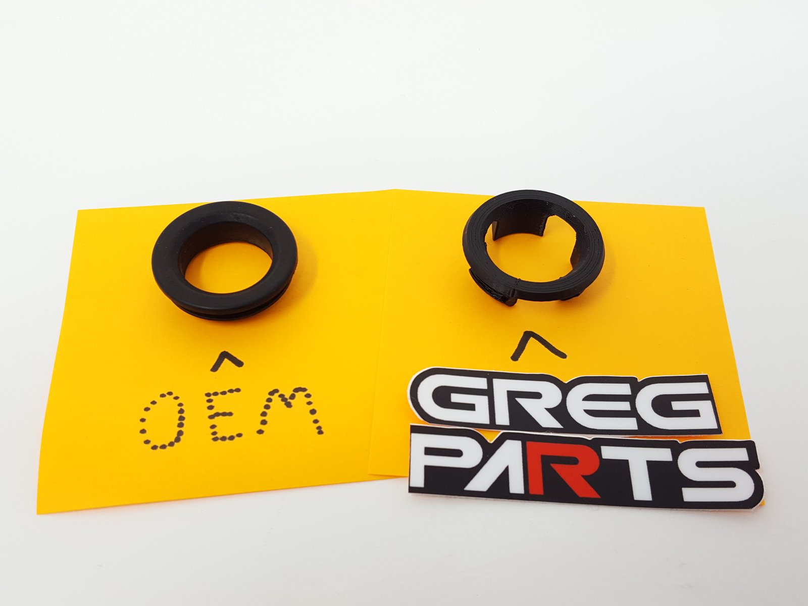 92-97 Honda Del Sol Rear Keyhole Trim Ring (Grommet) | 3d Printed