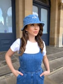 Image 2 of Fendi Denim Bucket Hat