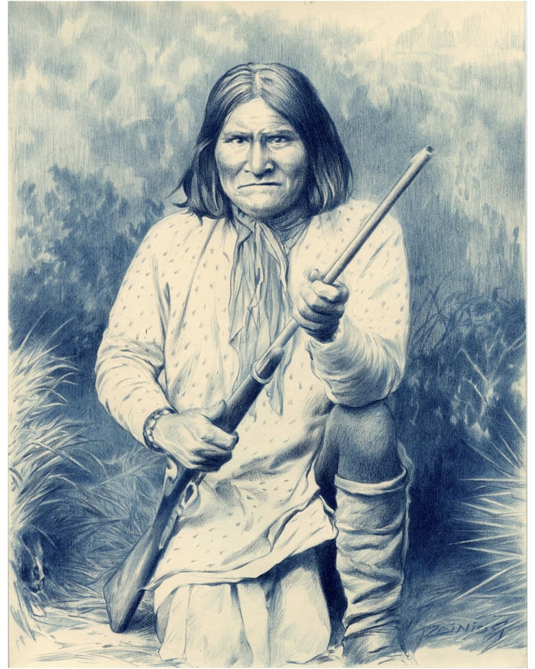 Image of " Geronimo " (ORIGINAL)