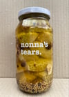 spiky pickled gherkins. 500ml
