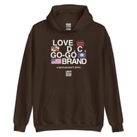 Image 4 of LOVEDCGOGO "A MITCHCRAFT JOINT" Dark Unisex Hoodie (see color options)