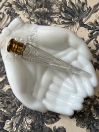 Image 4 of Magnifique fiole en cristal taillé, bouchon en ormoulu du XIXème siecle