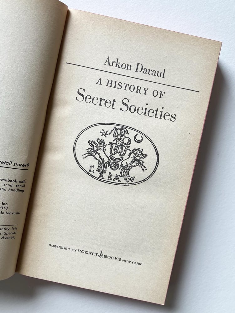 A History of Secret Societies Image 2