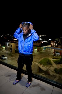 Image 3 of Indigo “What Is Love” Colheart Camo Zipper Jacket