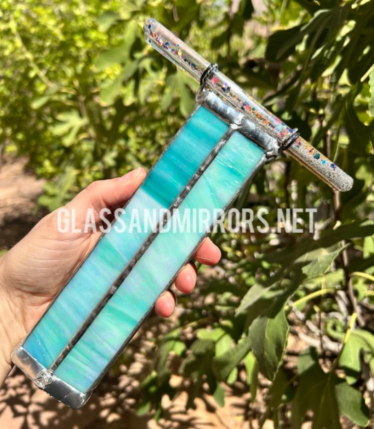 Image of “Silver and Gold” Double Wand Gemini AuraScope