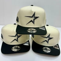 Image 3 of New Era 9Fifty A-Frame Pre Curved Astros 🤘